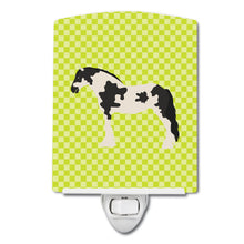 Load image into Gallery viewer, Cyldesdale Horse Green Ceramic Night Light BB7738CNL