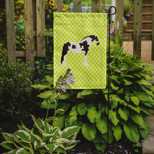 Load image into Gallery viewer, Cyldesdale Horse Green Garden Flag - Outdoor Decorative Yard Flag