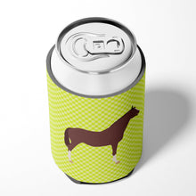 Load image into Gallery viewer, English Thoroughbred Horse Green Can or Bottle Hugger BB7739CC