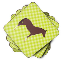 Load image into Gallery viewer, English Thoroughbred Horse Green Foam Coaster  BB7739FC