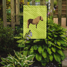 Load image into Gallery viewer, Shetland Pony Horse Green Garden Flag - Outdoor Decorative Yard Flag