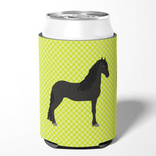 Load image into Gallery viewer, Friesian Horse Green Can or Bottle Hugger BB7741CC