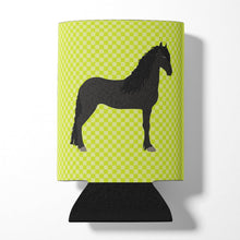 Load image into Gallery viewer, Friesian Horse Green Can or Bottle Hugger BB7741CC
