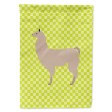 Load image into Gallery viewer, Llama Green Flag Canvas House Size BB7742CHF
