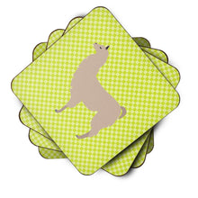Load image into Gallery viewer, Llama Green Foam Coaster  BB7742FC