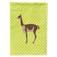 Load image into Gallery viewer, Vicugna or Vicuna Green Flag Canvas House Size BB7743CHF