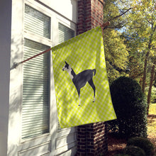 Load image into Gallery viewer, Llama Q' Ara Green Flag Canvas House Size BB7744CHF