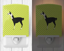 Load image into Gallery viewer, Llama Q' Ara Green Ceramic Night Light BB7744CNL