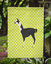 Load image into Gallery viewer, Llama Q' Ara Green Garden Flag - Outdoor Decorative Yard Flag BB7744GF