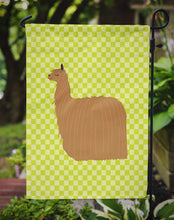 Load image into Gallery viewer, Alpaca Suri Green Garden Flag - Outdoor Decorative Yard Flag