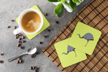 Load image into Gallery viewer, Rhea Green Foam Coaster  BB7749FC