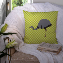 Load image into Gallery viewer, Rhea Green Throw Pillow - 14x14 Decorative Pillow – Art for Your Home &amp; Patio BB7749PW1414