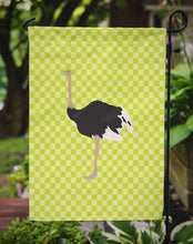 Load image into Gallery viewer, Common Ostrich Green Garden Flag - Outdoor Decorative Yard Flag