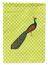 Load image into Gallery viewer, Indian Peacock Peafowl Green Garden Flag - Outdoor Decorative Yard Flag