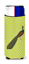 Load image into Gallery viewer, Indian Peacock Peafowl Green   Hugger for slim cans