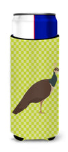 Load image into Gallery viewer, Indian Peahen Peafowl Green   Hugger for slim cans