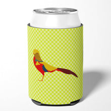 Load image into Gallery viewer, Golden or Chinese Pheasant Green Can or Bottle Hugger BB7754CC