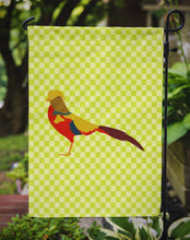 Load image into Gallery viewer, Golden or Chinese Pheasant Green Garden Flag - Outdoor Decorative Yard Flag