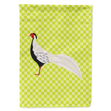 Load image into Gallery viewer, Silver Pheasant Green Flag Canvas House Size BB7755CHF