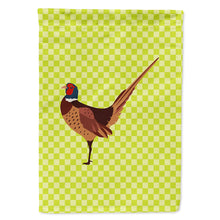 Load image into Gallery viewer, Ring-necked Common Pheasant Green Flag Canvas House Size BB7756CHF