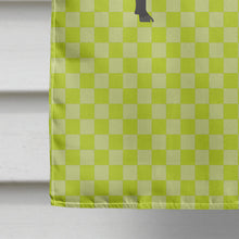 Load image into Gallery viewer, Devon Large Black Pig Green Flag Canvas House Size BB7757CHF