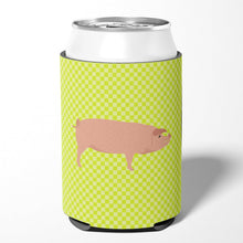 Load image into Gallery viewer, American Landrace Pig Green Can or Bottle Hugger BB7758CC