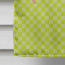 Load image into Gallery viewer, American Landrace Pig Green Flag Canvas House Size BB7758CHF