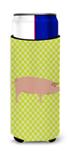 Load image into Gallery viewer, American Landrace Pig Green   Hugger for slim cans