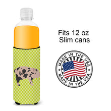 Load image into Gallery viewer, Mini Miniature Pig Green   Hugger for slim cans