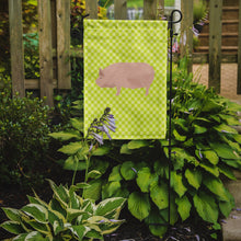 Load image into Gallery viewer, Welsh Pig Green Garden Flag - Outdoor Decorative Yard Flag