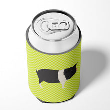 Load image into Gallery viewer, Hampshire Pig Green Can or Bottle Hugger BB7765CC