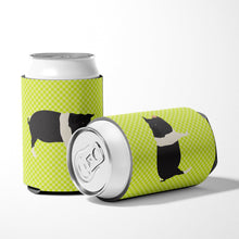 Load image into Gallery viewer, Hampshire Pig Green Can or Bottle Hugger BB7765CC
