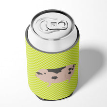 Load image into Gallery viewer, Gloucester Old Spot Pig Green Can or Bottle Hugger BB7766CC