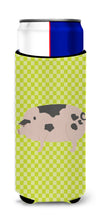 Load image into Gallery viewer, Gloucester Old Spot Pig Green   Hugger for slim cans