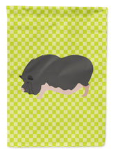 Load image into Gallery viewer, Vietnamese Pot-Bellied Pig Green Garden Flag - Outdoor Decorative Yard Flag
