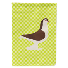 Load image into Gallery viewer, Large Pigeon Green Flag Canvas House Size BB7769CHF