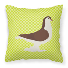Load image into Gallery viewer, Large Pigeon Green Fabric Decorative Pillow BB7769PW1818