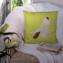 Load image into Gallery viewer, German Helmet Pigeon Green Throw Pillow - 14x14 Decorative Pillow – Art for Your Home &amp; Patio BB7770PW1414