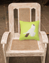 Load image into Gallery viewer, German Helmet Pigeon Green Fabric Decorative Pillow BB7770PW1818