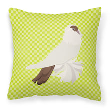 Load image into Gallery viewer, German Helmet Pigeon Green Fabric Decorative Pillow BB7770PW1818