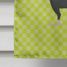 Load image into Gallery viewer, English Carrier Pigeon Green Flag Canvas House Size BB7771CHF