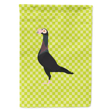 Load image into Gallery viewer, English Carrier Pigeon Green Flag Canvas House Size BB7771CHF