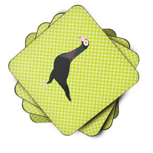 Load image into Gallery viewer, English Carrier Pigeon Green Foam Coaster  BB7771FC