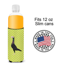 Load image into Gallery viewer, English Carrier Pigeon Green   Hugger for slim cans