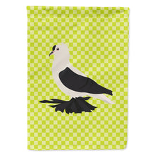 Load image into Gallery viewer, Saxon Fairy Swallow Pigeon Green Flag Canvas House Size BB7772CHF