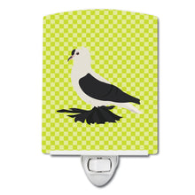Load image into Gallery viewer, Saxon Fairy Swallow Pigeon Green Ceramic Night Light BB7772CNL