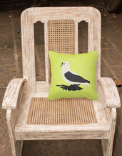 Load image into Gallery viewer, Saxon Fairy Swallow Pigeon Green Fabric Decorative Pillow BB7772PW1818