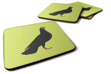 Load image into Gallery viewer, Budapest Highflyer Pigeon Green Foam Coaster  BB7773FC