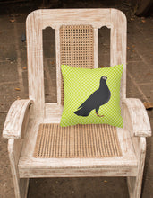 Load image into Gallery viewer, Budapest Highflyer Pigeon Green Fabric Decorative Pillow BB7773PW1818
