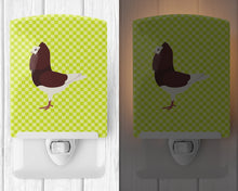 Load image into Gallery viewer, Capuchin Red Pigeon Green Ceramic Night Light BB7774CNL